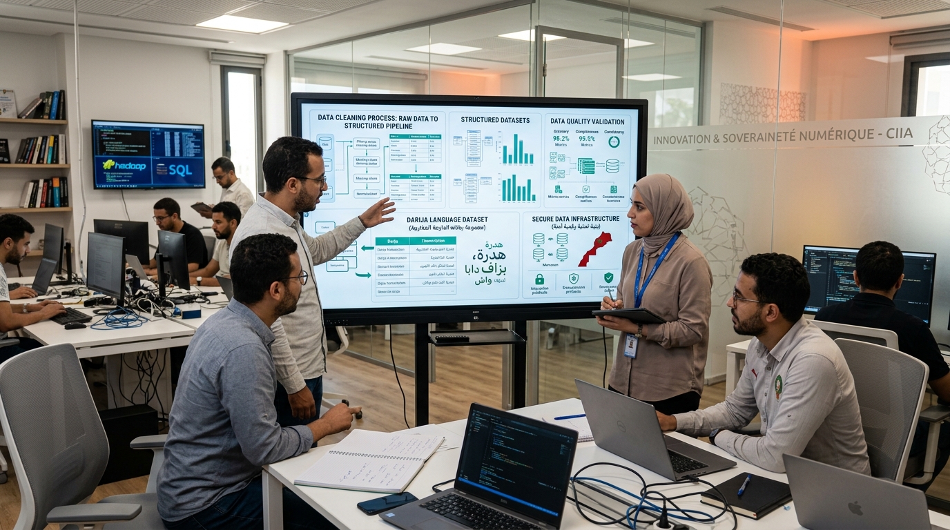 From Data Cleaning to Digital Sovereignty: AI4Morocco's Vision for Moroccan Information Heritage