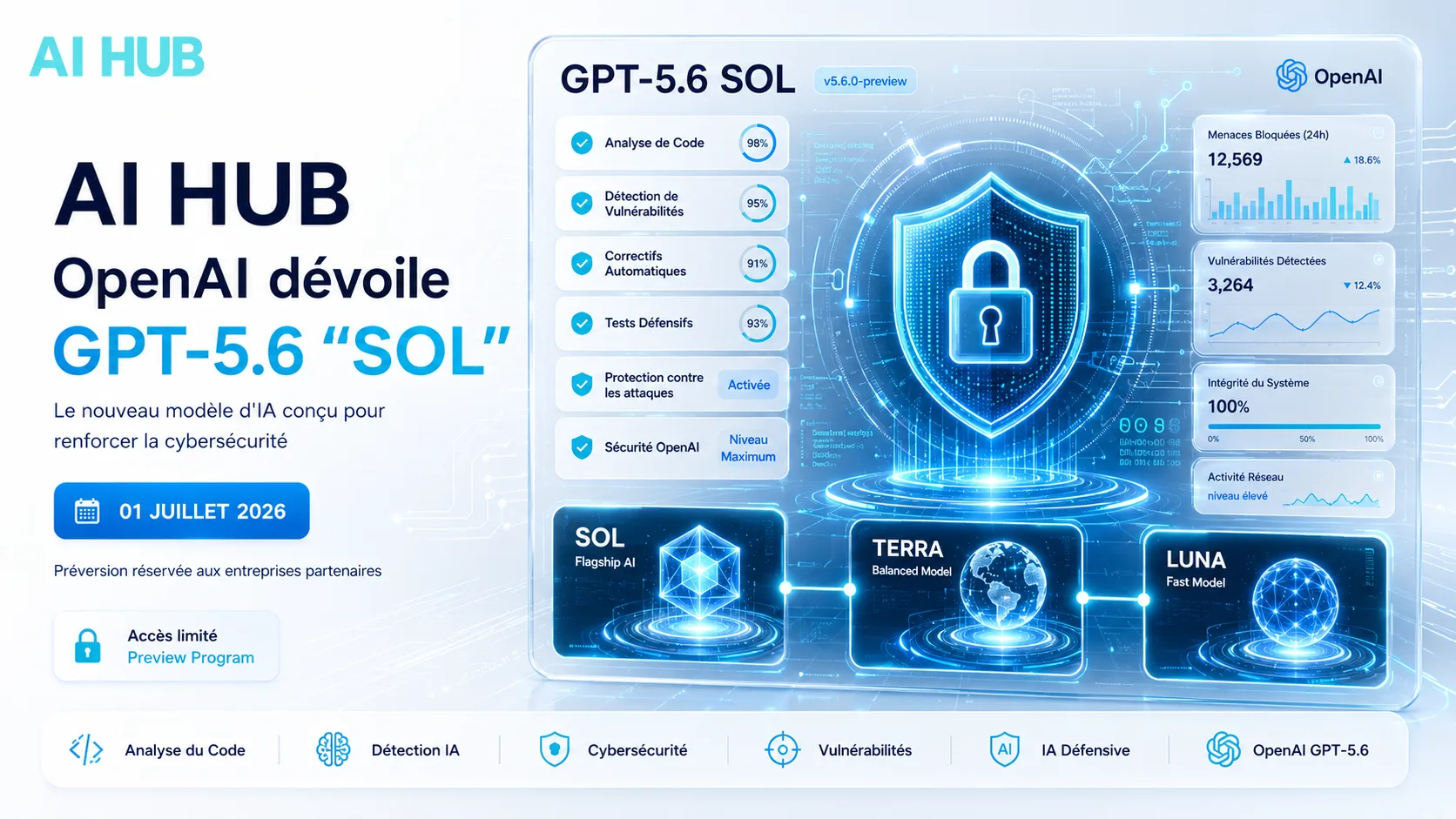OpenAI Unveils GPT-5.6 Sol for Cybersecurity