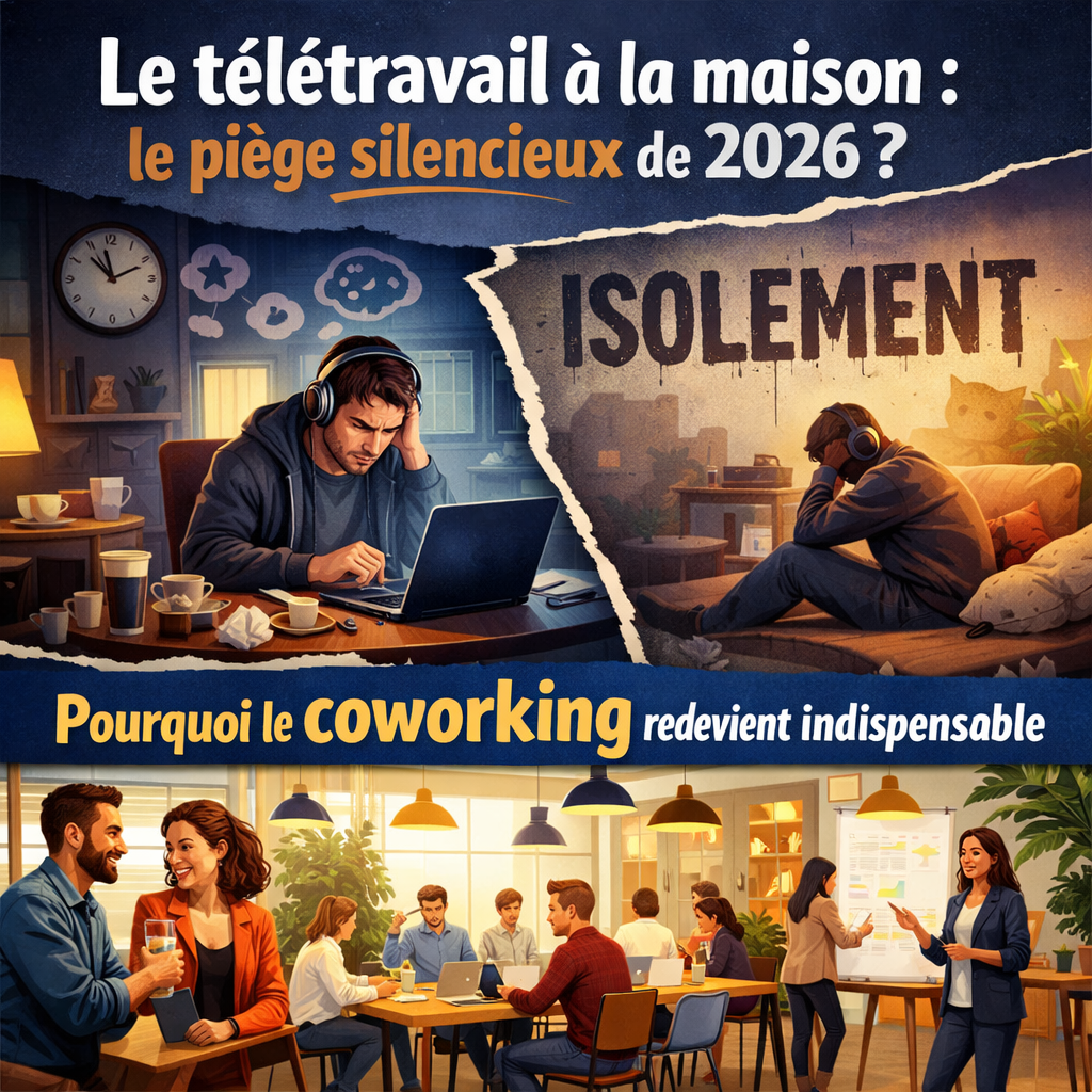 Le télétravail à la maison : le piège silencieux de 2026 ?