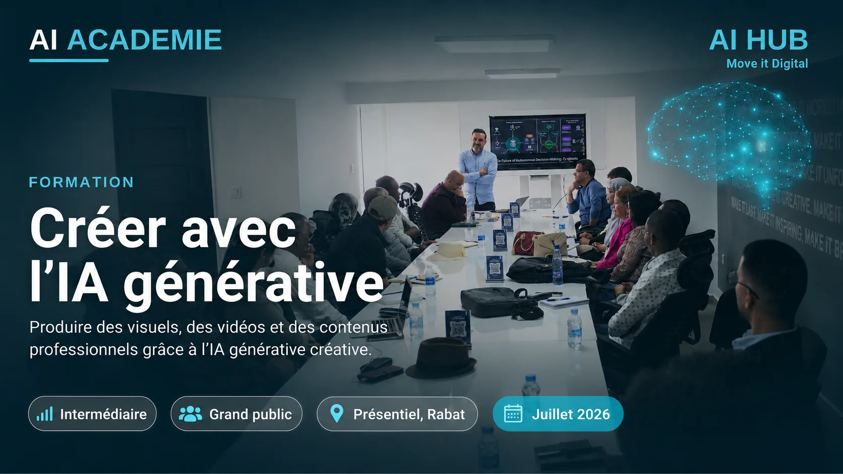 Créer avec l'IA générative