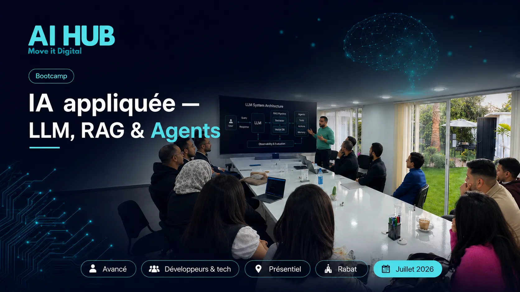الذكاء الاصطناعي التطبيقي — النماذج اللغوية، الـ RAG والوكلاء